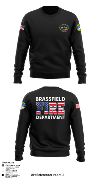 Crew Neck Sweatshirt, Marine corps mountain warfare training center fire and emergency services, Fire Department, Teamtime, Team time, sublimation, custom sports apparel, team uniforms, spirit wear, spiritwear, sports uniforms, custom shirts, team store, custom team store, fundraiser sports, apparel fundraiser