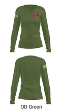Engine 40 Ladder 4 Medic 19 58015136 Women's Long Sleeve V-neck Shirt - 57