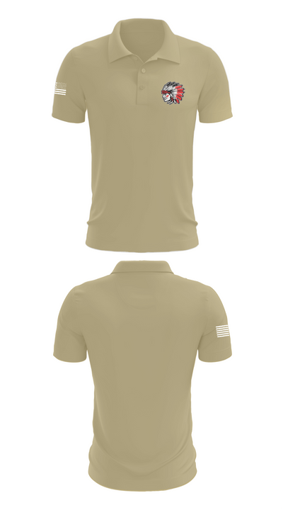 Howar Middle School Track & Field 69714419 Short Sleeve Performance Polo - 35