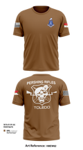 Pershing Rifles Troop L-1 10347059 Short Sleeve Performance Shirt - 150