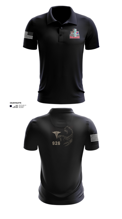 926 PM 83596948 Short Sleeve Performance Polo - 1