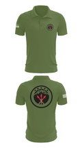 593rd esc 84588432 Short Sleeve Performance Polo - 47