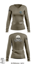 Helius Women's Long Sleeve V-neck Shirt - 7