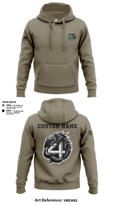 55th COMCAM 4th PLT 68871269 Hoodie - 102