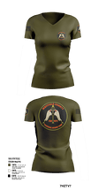 Station 12 TRT 63854404 Women's Short Sleeve V-neck Shirt - 109