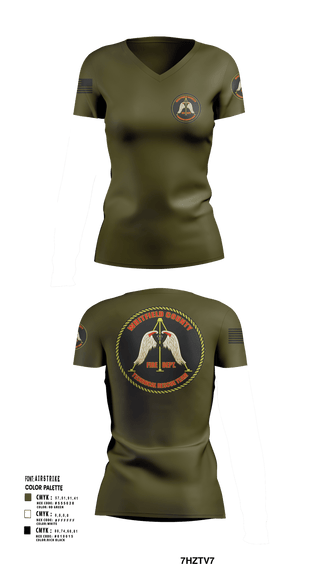 Womens Short Sleeve Vneck Shirt, Station 12 TRT, , Teamtime, Team time, sublimation, custom sports apparel, team uniforms, spirit wear, spiritwear, sports uniforms, custom shirts, team store, custom team store, fundraiser sports, apparel fundraiser