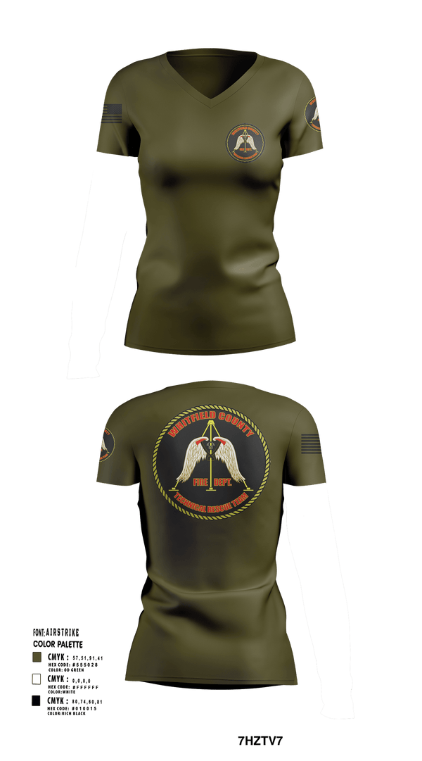 Womens Short Sleeve Vneck Shirt, Station 12 TRT, , Teamtime, Team time, sublimation, custom sports apparel, team uniforms, spirit wear, spiritwear, sports uniforms, custom shirts, team store, custom team store, fundraiser sports, apparel fundraiser