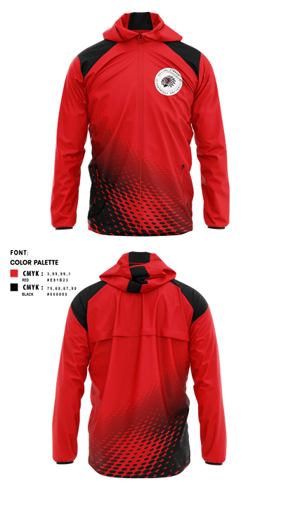 Social Circle Middle School Softball 28637906 Windbreaker - 2