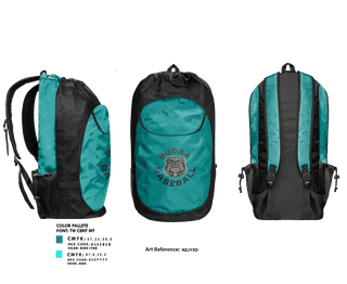 Gear Bag, Bubble baseball, Baseball, Teamtime, Team time, sublimation, custom sports apparel, team uniforms, spirit wear, spiritwear, sports uniforms, custom shirts, team store, custom team store, fundraiser sports, apparel fundraiser