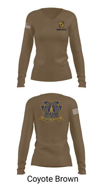 VFMC 76664769 Women's Long Sleeve V-neck Shirt - 17