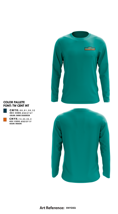 Midwest Monsters 38011238 Long Sleeve Performance Shirt 19