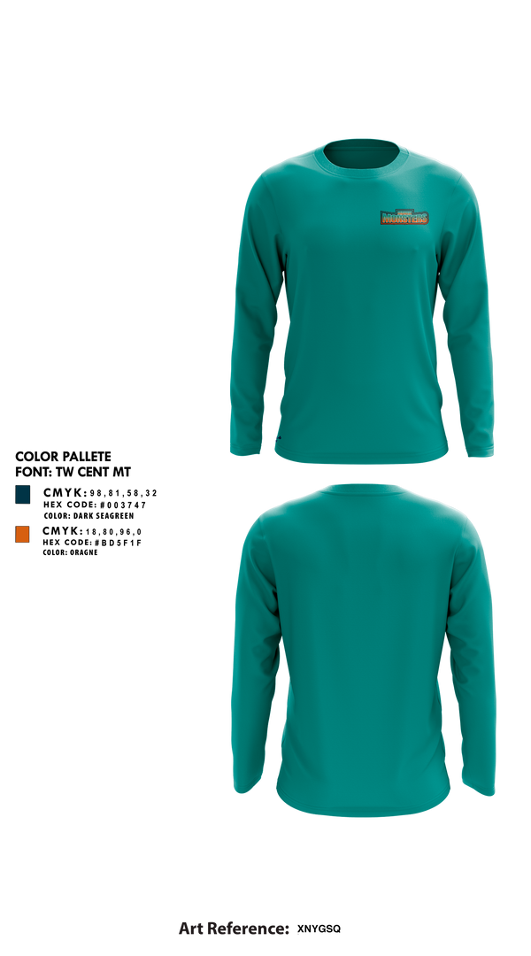 Long Sleeve Performance Shirt, Midwest Monsters, Men's Basketball, Teamtime, Team time, sublimation, custom sports apparel, team uniforms, spirit wear, spiritwear, sports uniforms, custom shirts, team store, custom team store, fundraiser sports, apparel fundraiser