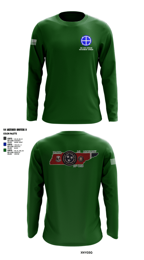 Long Sleeve Performance Shirt, HHC 35th Division Sustainment Brigade, National Guard, Teamtime, Team time, sublimation, custom sports apparel, team uniforms, spirit wear, spiritwear, sports uniforms, custom shirts, team store, custom team store, fundraiser sports, apparel fundraiser