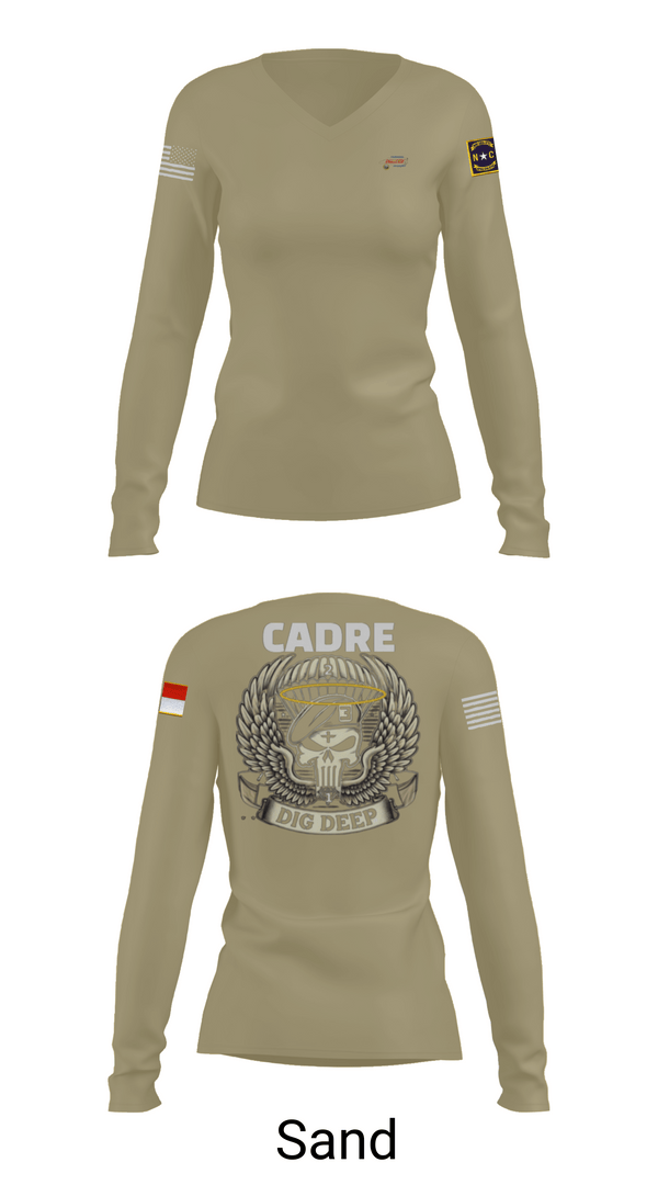 Womens Long Sleeve Vneck Shirt, TCA, , Teamtime, Team time, sublimation, custom sports apparel, team uniforms, spirit wear, spiritwear, sports uniforms, custom shirts, team store, custom team store, fundraiser sports, apparel fundraiser