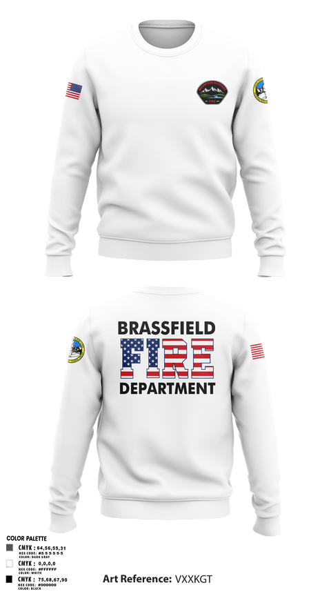 Crew Neck Sweatshirt, Marine corps mountain warfare training center fire and emergency services, Fire Department, Teamtime, Team time, sublimation, custom sports apparel, team uniforms, spirit wear, spiritwear, sports uniforms, custom shirts, team store, custom team store, fundraiser sports, apparel fundraiser