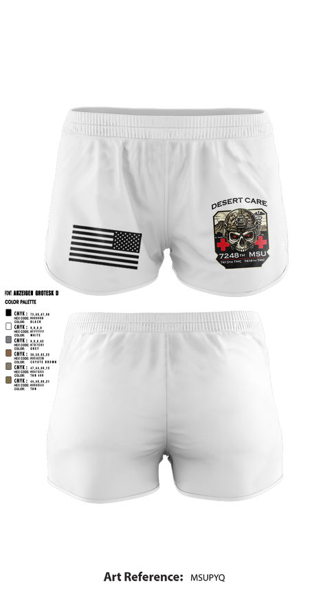 Ranger Panties, 7248th MSU, , Teamtime, Team time, sublimation, custom sports apparel, team uniforms, spirit wear, spiritwear, sports uniforms, custom shirts, team store, custom team store, fundraiser sports, apparel fundraiser