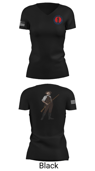 Womens Short Sleeve Vneck Shirt, , National Guard, Teamtime, Team time, sublimation, custom sports apparel, team uniforms, spirit wear, spiritwear, sports uniforms, custom shirts, team store, custom team store, fundraiser sports, apparel fundraiser