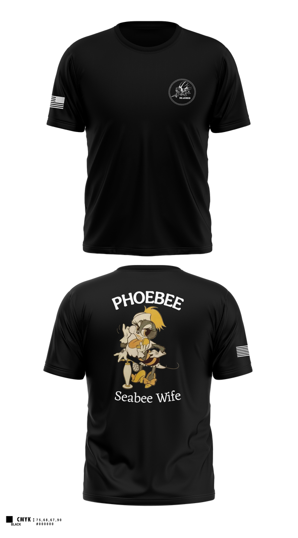 Old School Cotton Feel Shirt, Seabee Wifes, Navy, Teamtime, Team time, sublimation, custom sports apparel, team uniforms, spirit wear, spiritwear, sports uniforms, custom shirts, team store, custom team store, fundraiser sports, apparel fundraiser