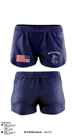 Ranger Panties, B2 Patriots sports, Army, Teamtime, Team time, sublimation, custom sports apparel, team uniforms, spirit wear, spiritwear, sports uniforms, custom shirts, team store, custom team store, fundraiser sports, apparel fundraiser