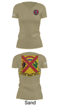 Charley troop 2-108 CAV 33316254 Women's Short Sleeve V-neck Shirt - 84