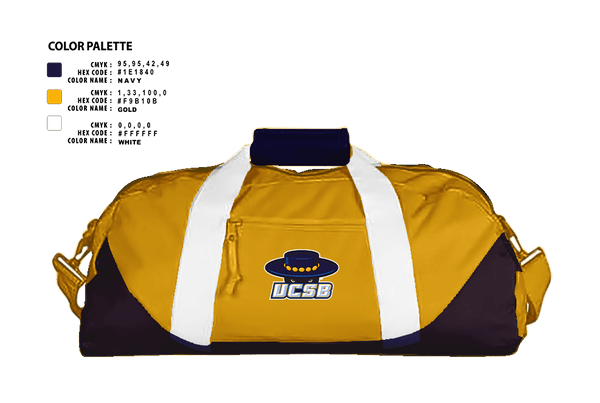 Duffle Bag, University of California Santa Barbara Track & Field, Track & Field, Teamtime, Team time, sublimation, custom sports apparel, team uniforms, spirit wear, spiritwear, sports uniforms, custom shirts, team store, custom team store, fundraiser sports, apparel fundraiser