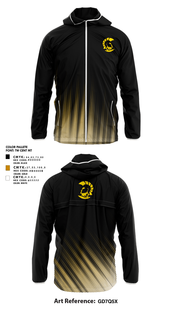 Windbreaker, El Sausal Middle School, Spirit Store, Teamtime, Team time, sublimation, custom sports apparel, team uniforms, spirit wear, spiritwear, sports uniforms, custom shirts, team store, custom team store, fundraiser sports, apparel fundraiser