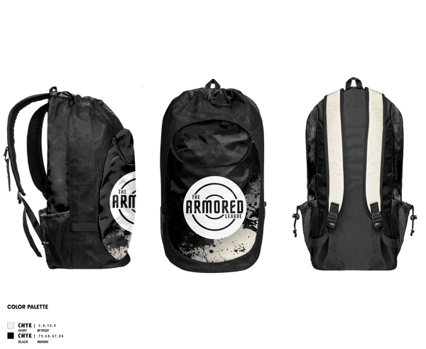 Gear Bag, THE ARMORED LEAGUE, Wrestling, Teamtime, Team time, sublimation, custom sports apparel, team uniforms, spirit wear, spiritwear, sports uniforms, custom shirts, team store, custom team store, fundraiser sports, apparel fundraiser