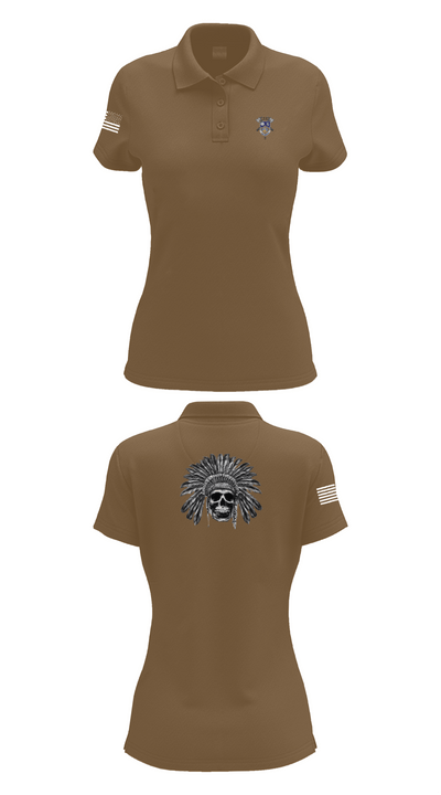 2-23IN CRAZYHORSE CO. 51563719 Women's Short Sleeve Performance Polo  - 15