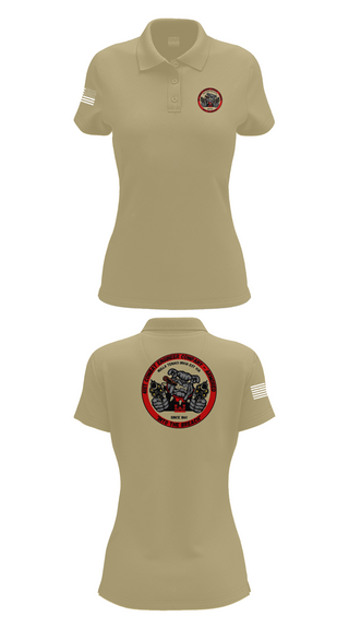 Womens Short Sleeve Performance Polo, 41st CEC-A, Army, Teamtime, Team time, sublimation, custom sports apparel, team uniforms, spirit wear, spiritwear, sports uniforms, custom shirts, team store, custom team store, fundraiser sports, apparel fundraiser