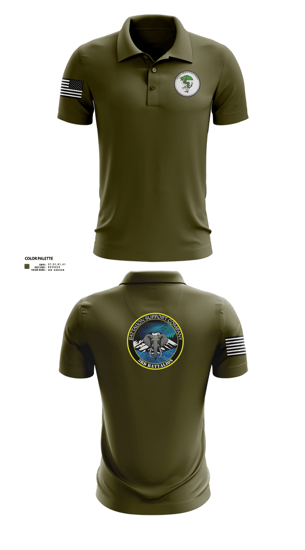 Short Sleeve Performance Polo, , Army, Teamtime, Team time, sublimation, custom sports apparel, team uniforms, spirit wear, spiritwear, sports uniforms, custom shirts, team store, custom team store, fundraiser sports, apparel fundraiser