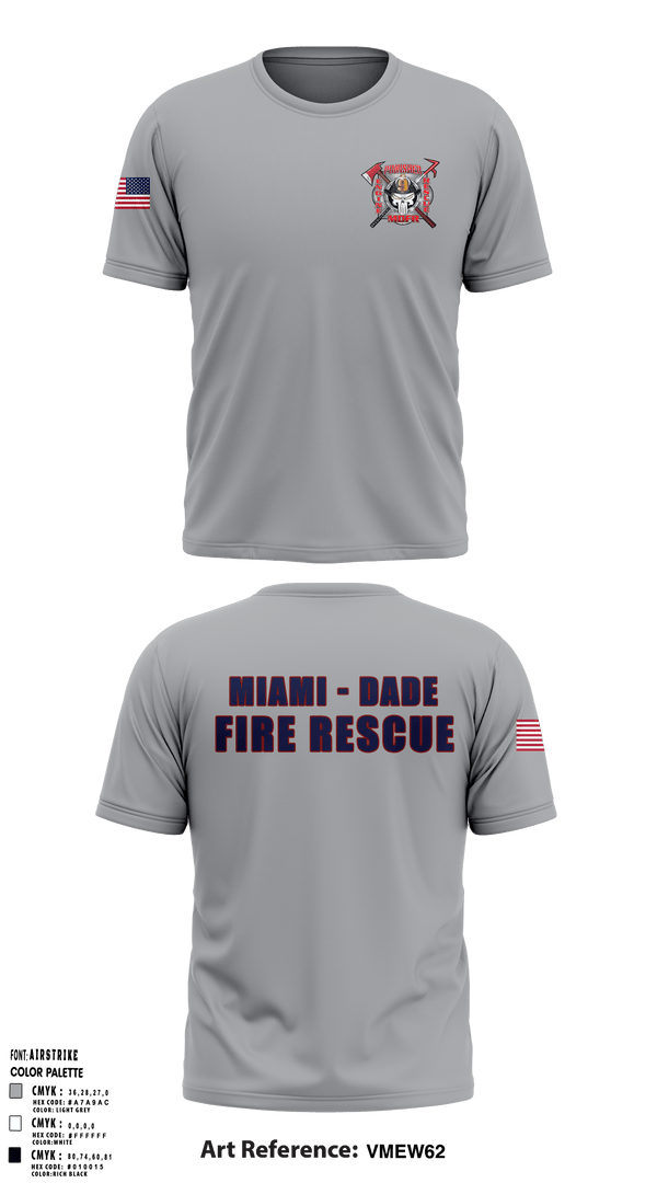 Short Sleeve Performance Shirt, Miami Dade Firehouse Shirts, , Teamtime, Team time, sublimation, custom sports apparel, team uniforms, spirit wear, spiritwear, sports uniforms, custom shirts, team store, custom team store, fundraiser sports, apparel fundraiser