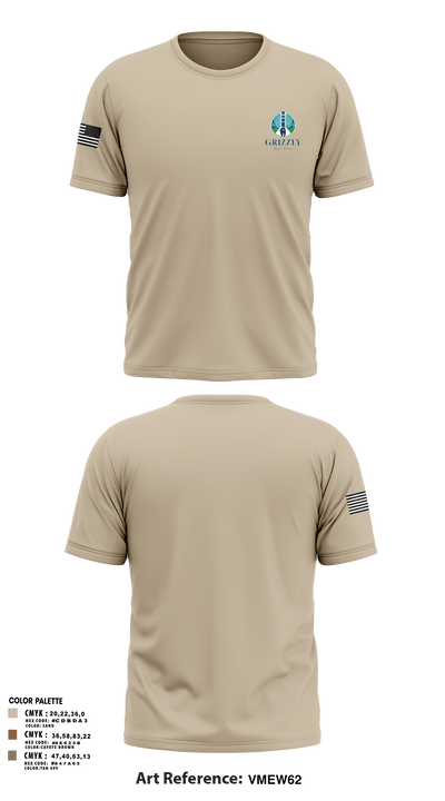 Grizzly Bay Area Short Sleeve Performance Shirt - 1