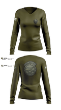NEMLEC SWAT 38591505 Women's Long Sleeve V-neck Shirt - 2