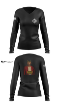 HHC 1-38 2918548 Women's Long Sleeve V-neck Shirt - 3