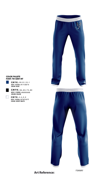 Deer Creek Antlers 84457423 Sweatpants - 1