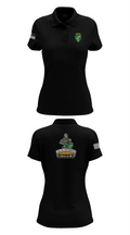 D Co 436th CA BN 62553628 Women's Short Sleeve Performance Polo  - 35