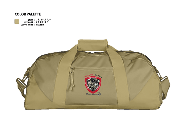 Duffle Bag, Northwest Georgia Young Marines, , Teamtime, Team time, sublimation, custom sports apparel, team uniforms, spirit wear, spiritwear, sports uniforms, custom shirts, team store, custom team store, fundraiser sports, apparel fundraiser