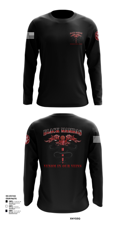 B-Co MRB Mamba 47249464 Long Sleeve Performance Shirt 105