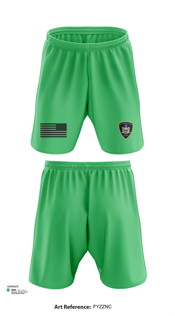 Athletic Shorts With Pockets, NYS Court Officer, Police, Teamtime, Team time, sublimation, custom sports apparel, team uniforms, spirit wear, spiritwear, sports uniforms, custom shirts, team store, custom team store, fundraiser sports, apparel fundraiser