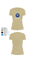Bravo Company Bulldogs 26926733 Women's Short Sleeve V-neck Shirt - 84
