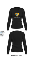 Orange County REACT 1392795 Women's Long Sleeve V-neck Shirt - 34
