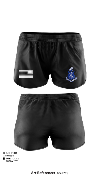 Ranger Panties, Pershing Rifles Troop L-1, , Teamtime, Team time, sublimation, custom sports apparel, team uniforms, spirit wear, spiritwear, sports uniforms, custom shirts, team store, custom team store, fundraiser sports, apparel fundraiser