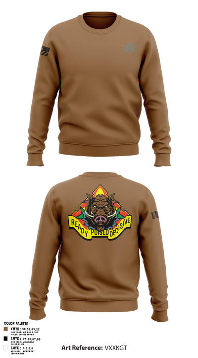 C 1-252 AR 38347567 Crew Neck Sweatshirt - 105