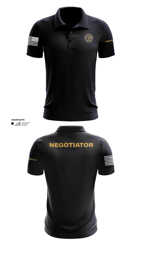 Short Sleeve Performance Polo, Montgomery County Police CNT, , Teamtime, Team time, sublimation, custom sports apparel, team uniforms, spirit wear, spiritwear, sports uniforms, custom shirts, team store, custom team store, fundraiser sports, apparel fundraiser