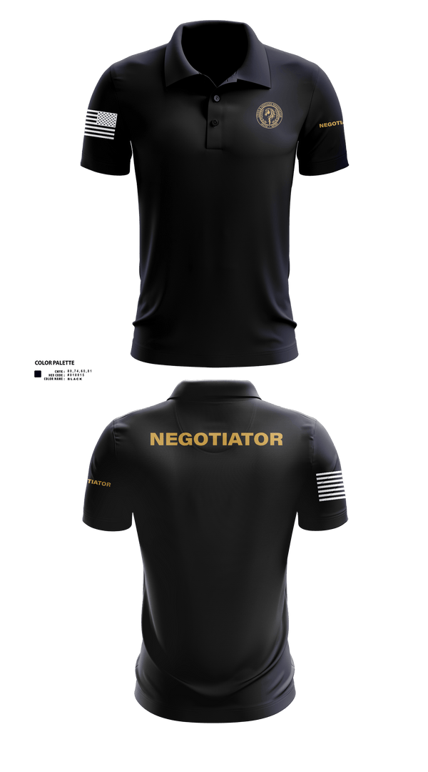Short Sleeve Performance Polo, Montgomery County Police CNT, , Teamtime, Team time, sublimation, custom sports apparel, team uniforms, spirit wear, spiritwear, sports uniforms, custom shirts, team store, custom team store, fundraiser sports, apparel fundraiser