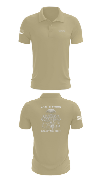 Adam Platoon 34033913 Short Sleeve Performance Polo - 83