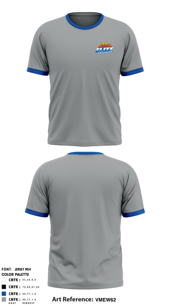 Short Sleeve Performance Shirt, Elite Mixtapes, Men's Basketball, Teamtime, Team time, sublimation, custom sports apparel, team uniforms, spirit wear, spiritwear, sports uniforms, custom shirts, team store, custom team store, fundraiser sports, apparel fundraiser