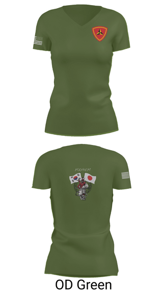Womens Short Sleeve Vneck Shirt, 3/11 Mayhem, , Teamtime, Team time, sublimation, custom sports apparel, team uniforms, spirit wear, spiritwear, sports uniforms, custom shirts, team store, custom team store, fundraiser sports, apparel fundraiser