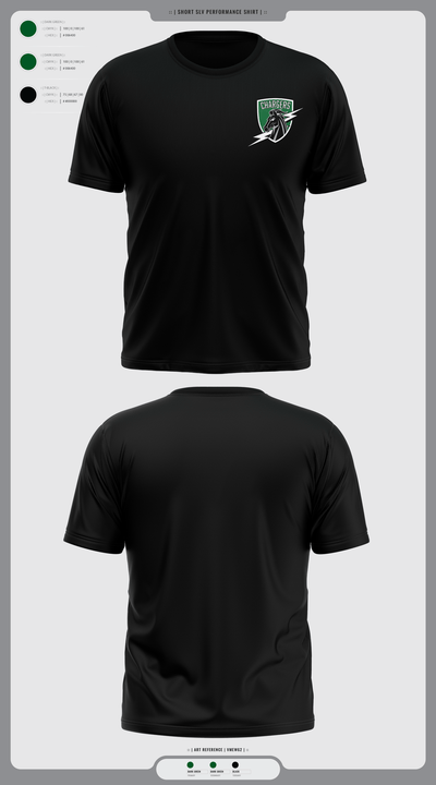 Howell Cheney Technical High School  Boys Volleyball 58160023 Short Sleeve Performance Shirt - 2