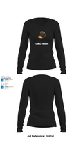 Camilo bakery 23461601 Women's Long Sleeve V-neck Shirt - 34